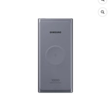 SAMSUNG 10,000mAh Super Fast 25W Portable Wireless Charger Battery - Silver