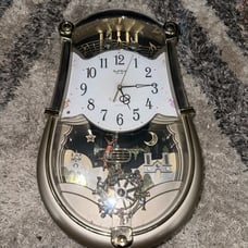 “Small World” Carnival Vintage Wall Rhythm Clock With Music Every Hour AS IS