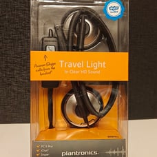 Plantronics Audio 478 USB Stereo Travel Light Headset Headphones w/ Mic