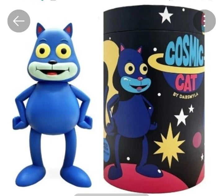 Cosmic Cat BLUE Dabsmyla LE 150