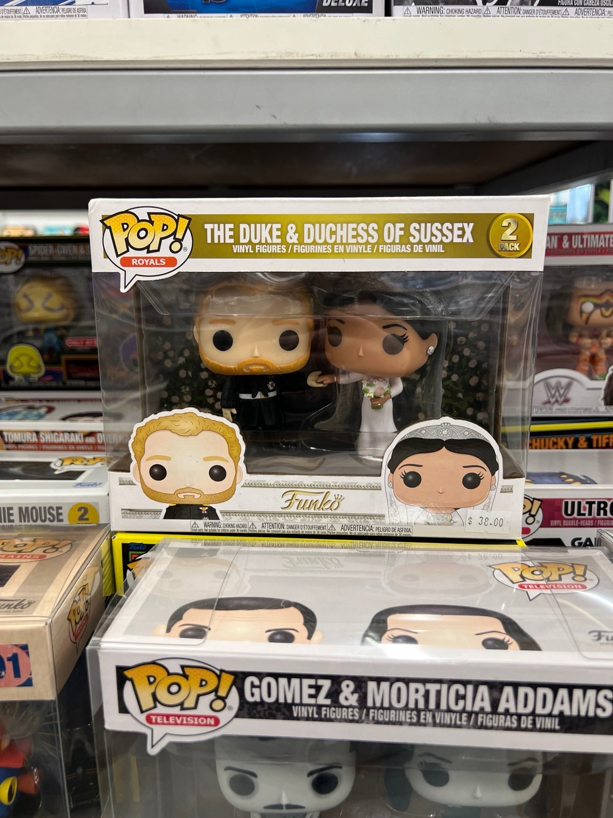 Funko Pop Duke & Duchess of Sussex