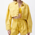 NWT Zara paperbag bermuda shorts