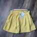 NWT Zara paperbag bermuda shorts