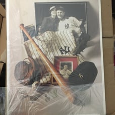 First edition 1993 lou gehrig montage