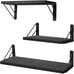 Floating Shelves for Wall Storage, Wall Mounted Rustic Wood Shelf