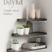 Floating Shelves for Wall Storage, Wall Mounted Rustic Wood Shelf