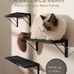 Floating Shelves for Wall Storage, Wall Mounted Rustic Wood Shelf