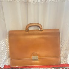 GUCCI Leather Briefcase - Vintage