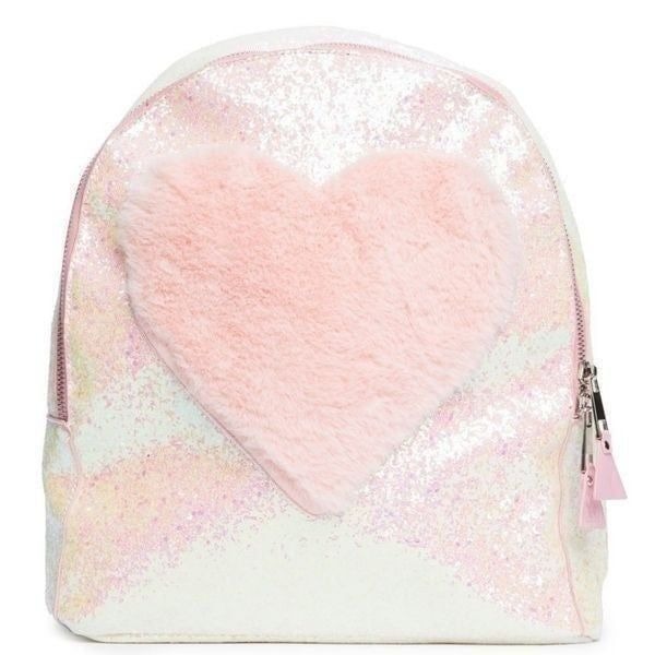 HOST PICK! Yru Pink Heart Purse Backpack Bag