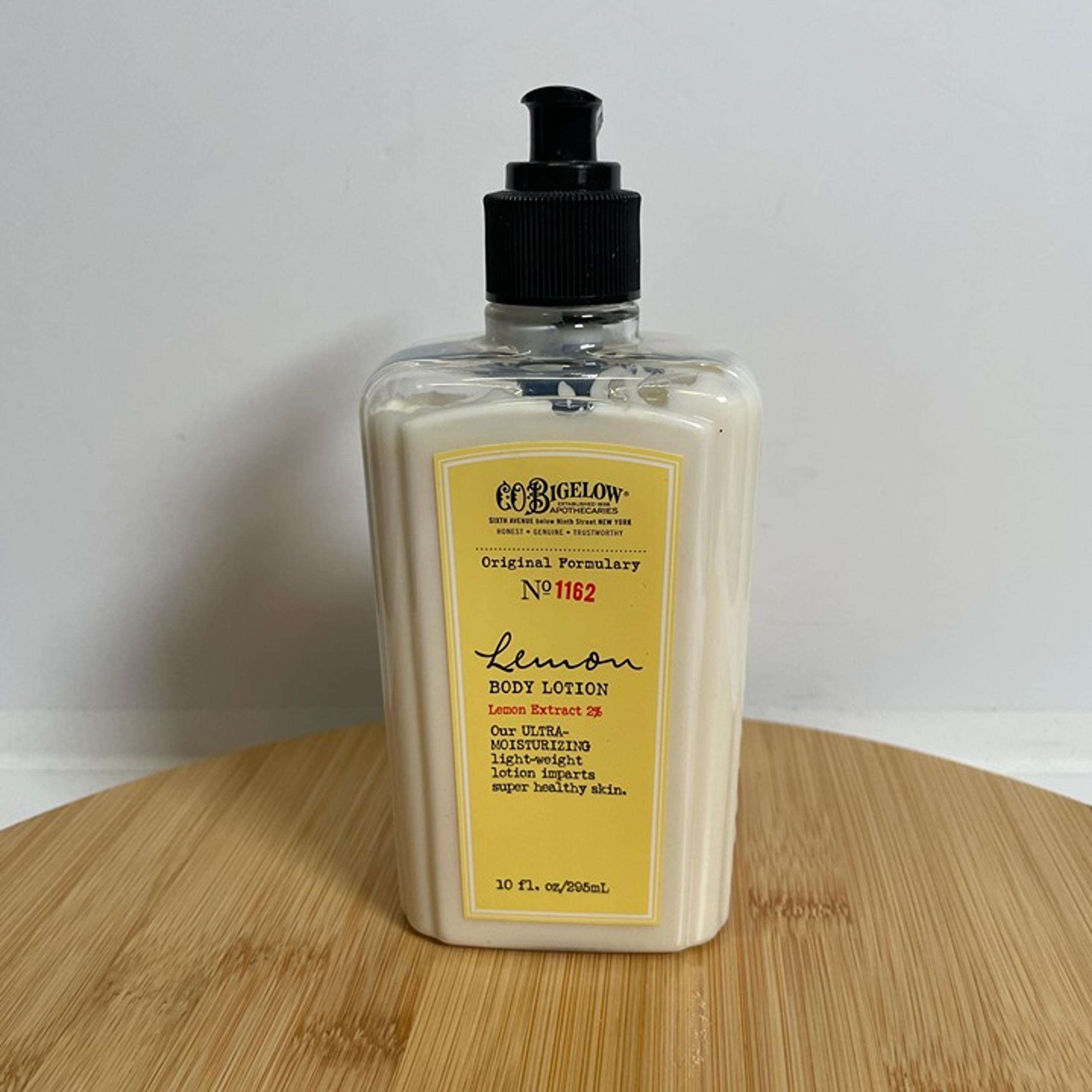 C.O. Bigelow Bath & Body Works Lemon Body Lotion 10 oz No 1162 Shea Butter