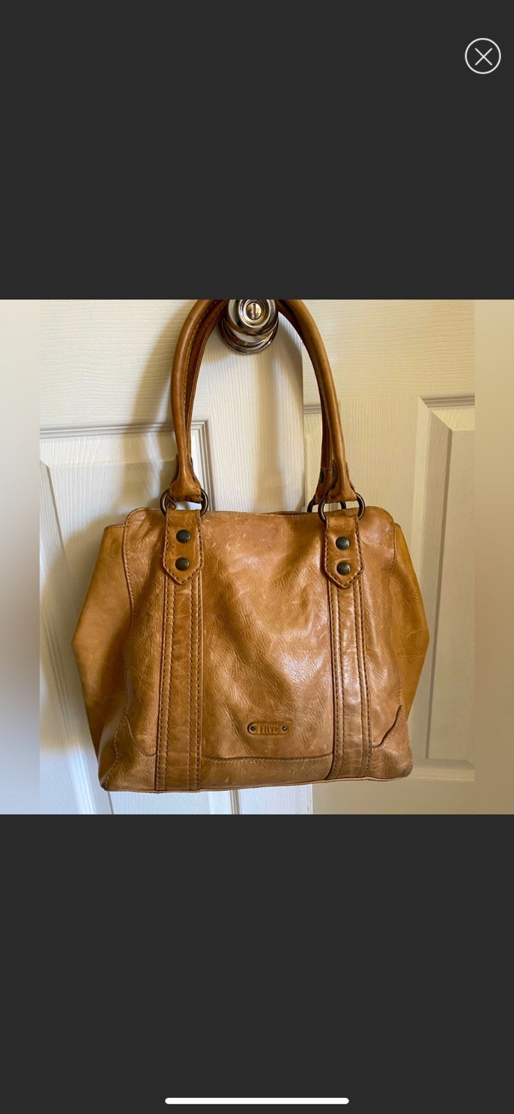 Frye Melissa Washed Leather Tote Bag | Dillard's