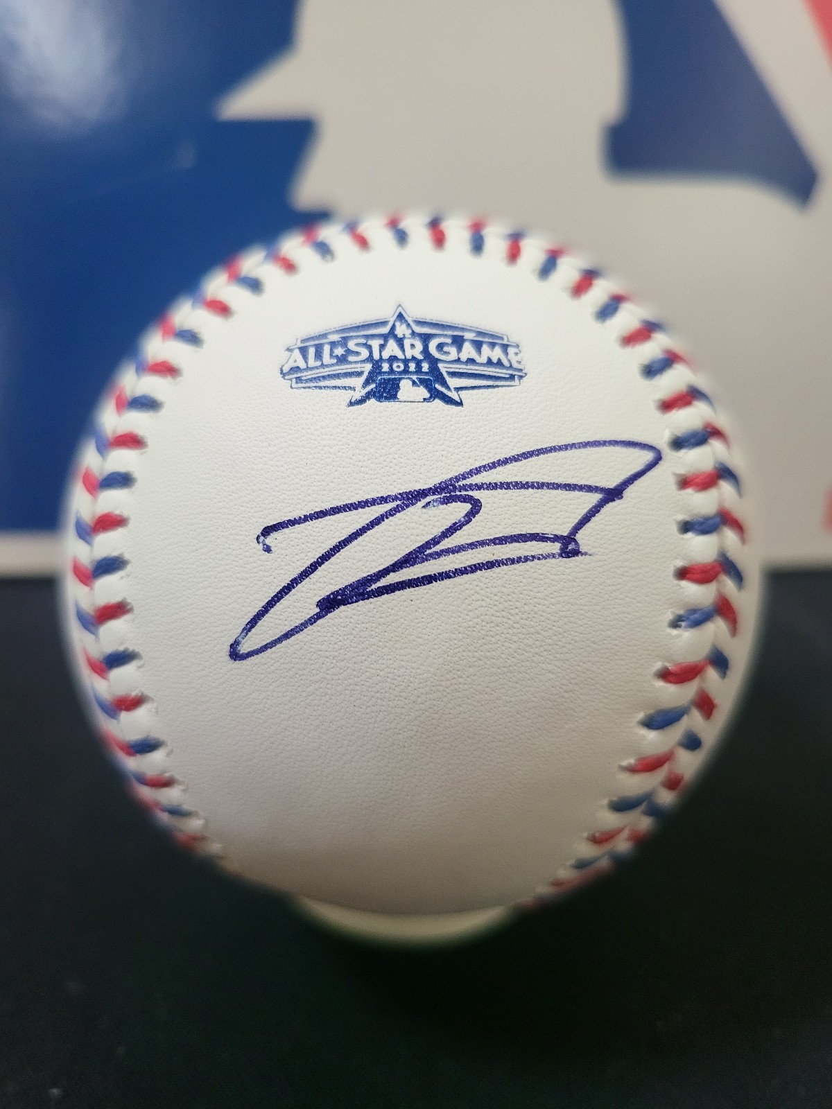 Julio Rodriguez signed baseball