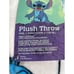 Disney Stitch Plush Soft Blanket Throw 50X70” Pink Hibiscus Flower All Over NEW