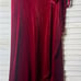 Fantastic Fawn Red/ Maroon Velvet Wrap Skirt. NWT. Size medium