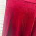Fantastic Fawn Red/ Maroon Velvet Wrap Skirt. NWT. Size medium
