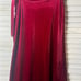 Fantastic Fawn Red/ Maroon Velvet Wrap Skirt. NWT. Size medium