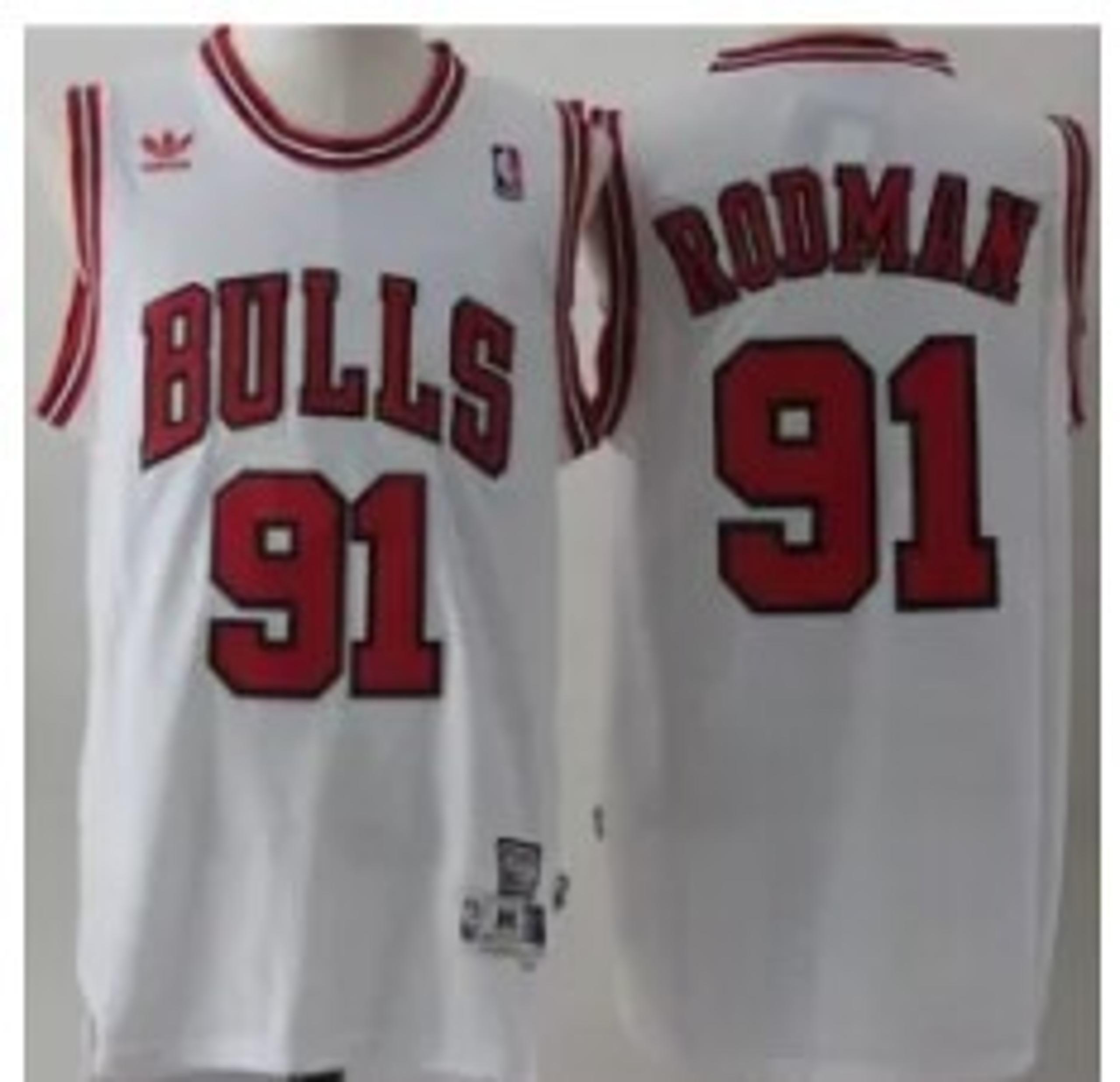 dennis rodman jersey new Small Medium Large XL XXL NBA Basketball Men New Adult