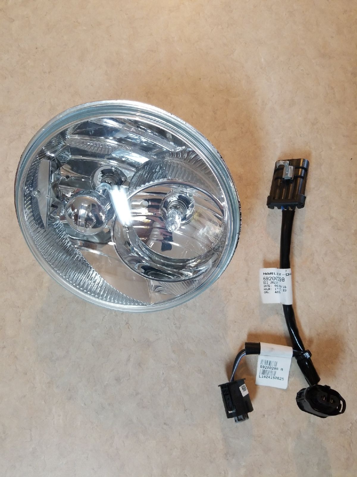 Harley-Davidson 7 Dual Halogen Headlamp