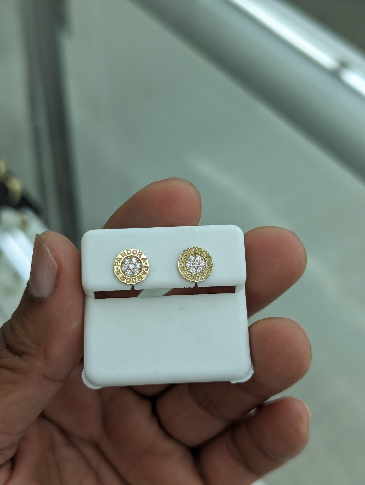10kt Real Gold Stud Earring