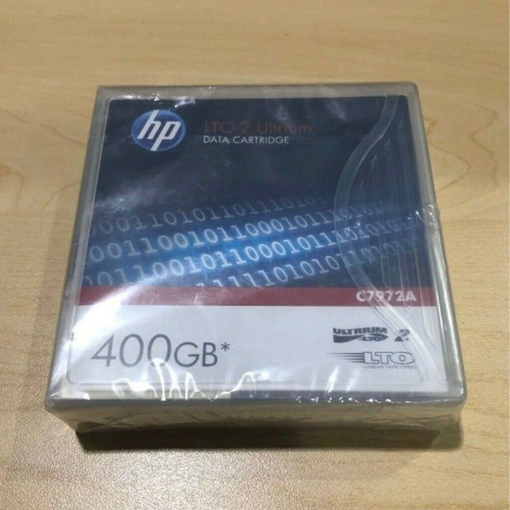 LOT of 3 HP LTO-2 Ultrium 400GB RW Data Tape Cartridge C7972A NEW Sealed