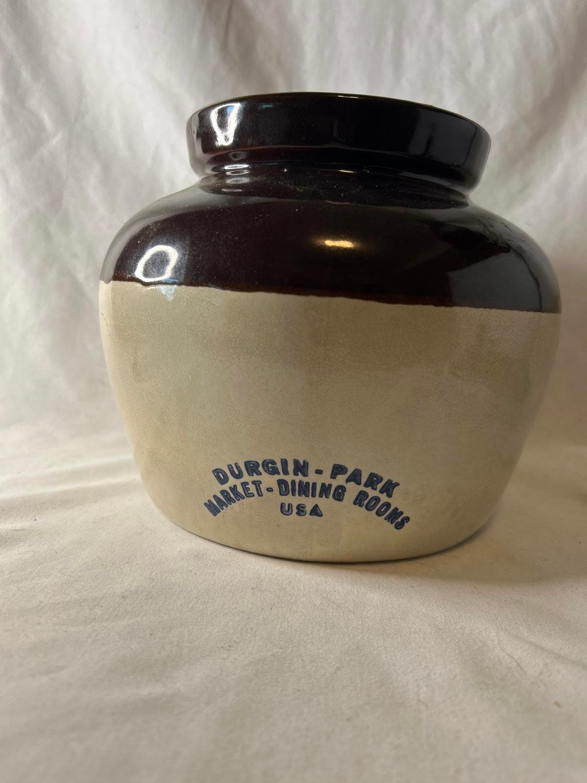 Durgin-Park Market Dining Rooms Pottery Bean Pot