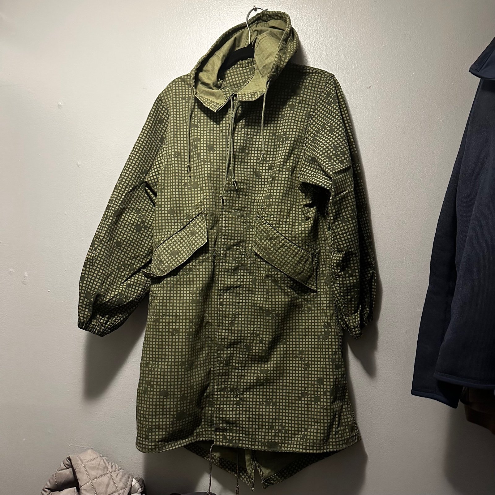 US military Parka Desert Camouflage Lancer Jacket 1980s Army XS VINTAGE RARE