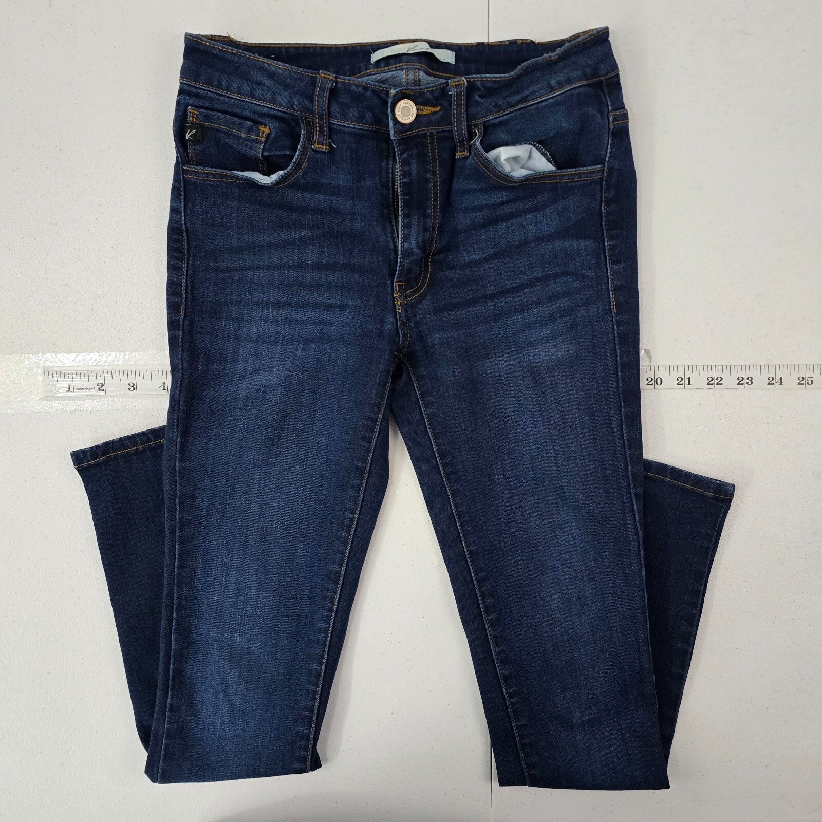 Kancan womens jeans slim skinny 5/26 blue denim womens 5142