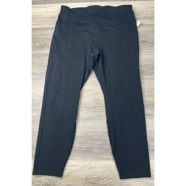 Nike Women's One High-waisted 7/8 legging Dri-FIT Black Size1X New FB5471-010
