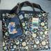 Disney Stitch Travel Bag Set, 3pc., Tote, Crossbody and Name Tag.