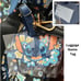 Disney Stitch Travel Bag Set, 3pc., Tote, Crossbody and Name Tag.