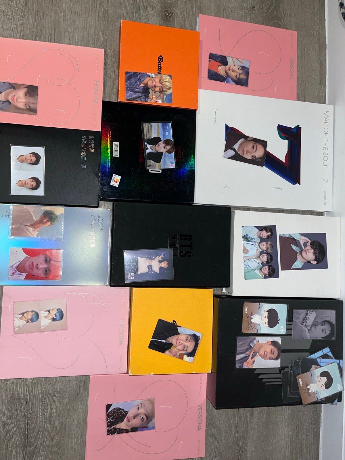 BTS and TXT Albums
