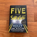 *RESERVED* Signed Waterstones Five Survive by Holly Jackson *slight damage*