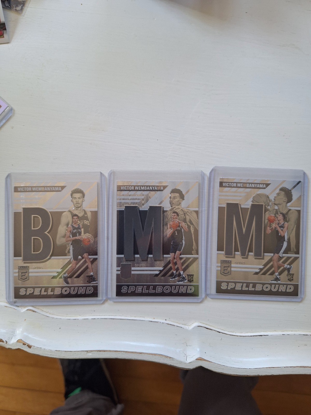 Lot of 3 victor wembanyama spellbound
