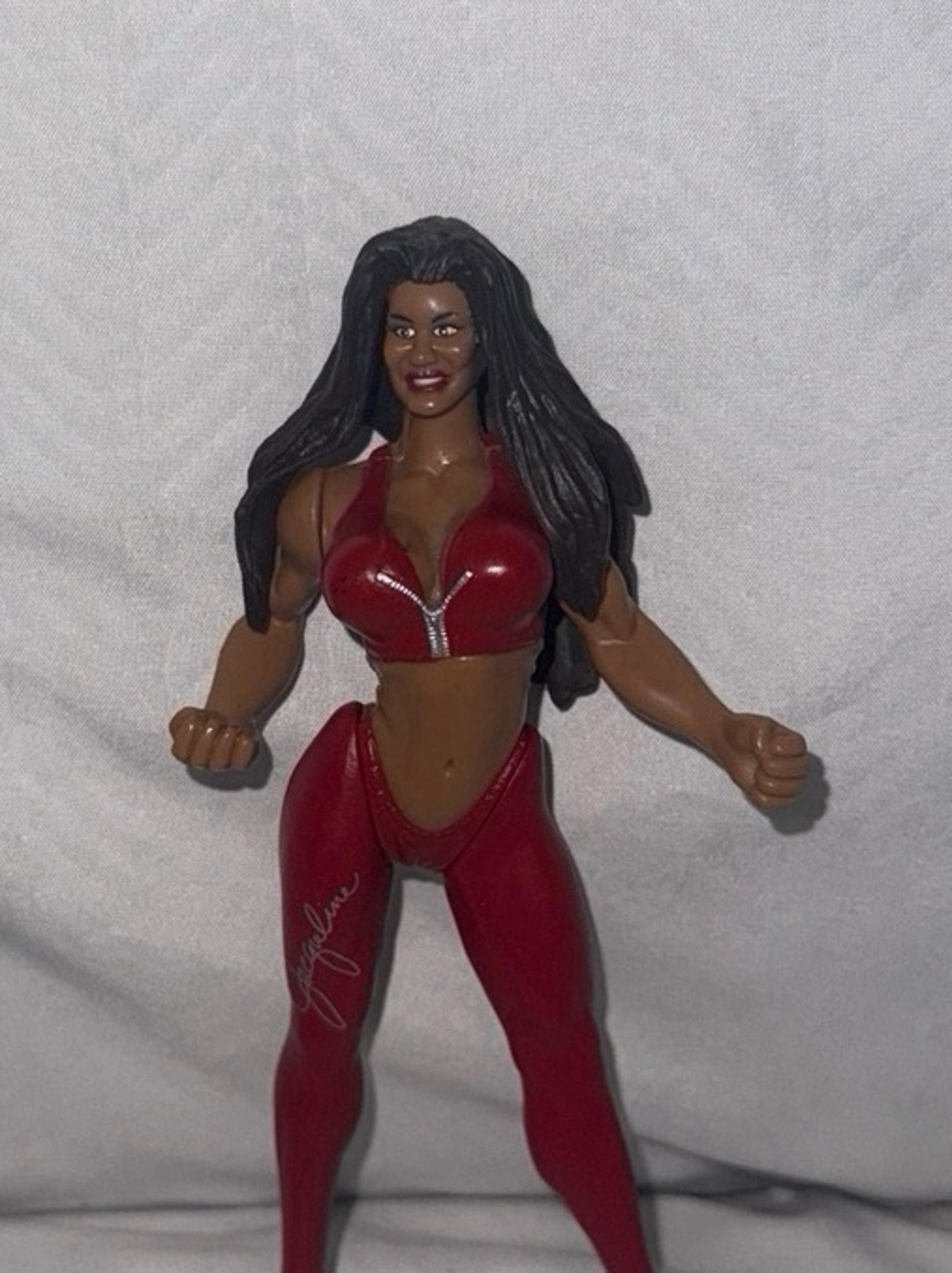 1999 WWF Jakks Pacific “Jacqueline” Wrestlemania 6” Action Figure