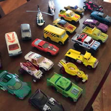 Vintage Die Cast toy cars