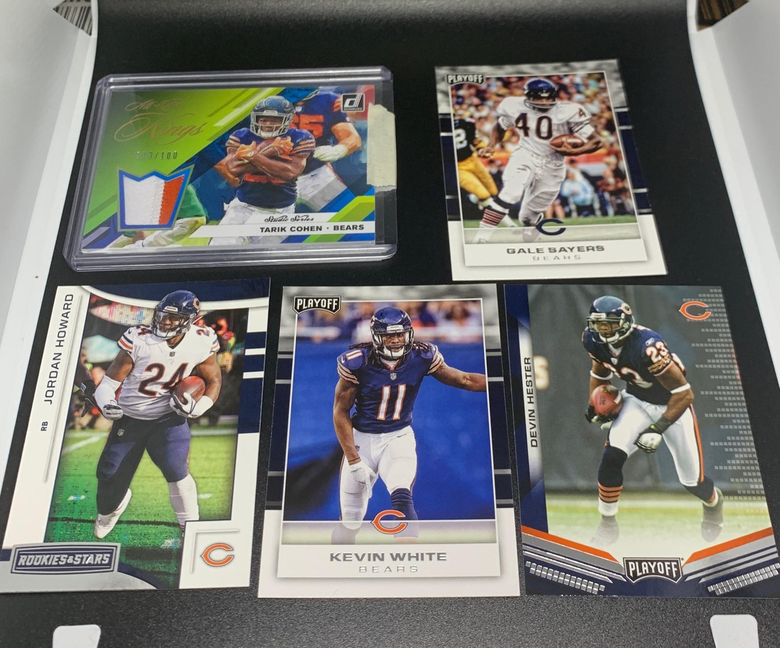 Chicago Bears Rookie & Vets Lot (9)
