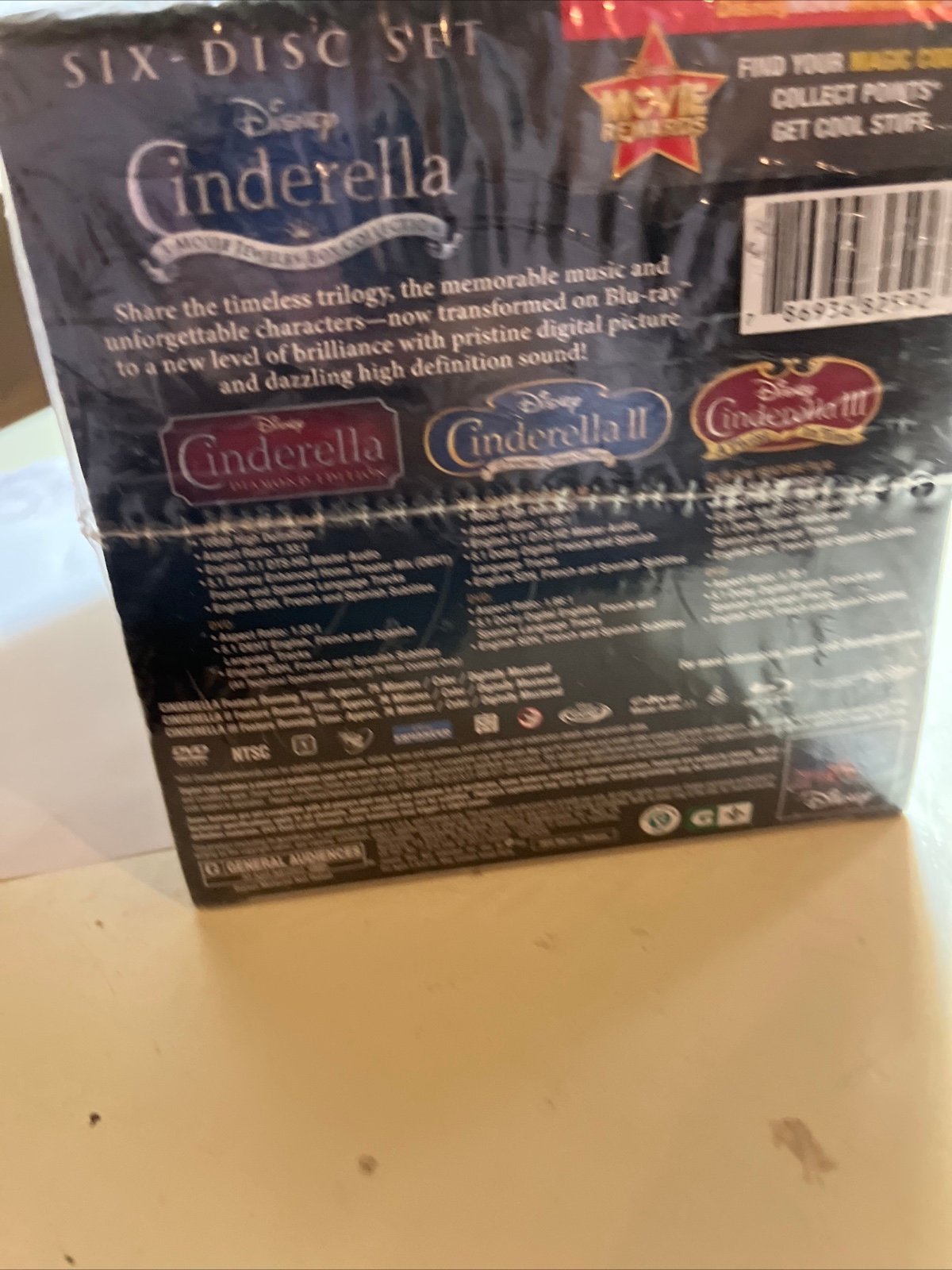 Cinderella Blu-ray collection box