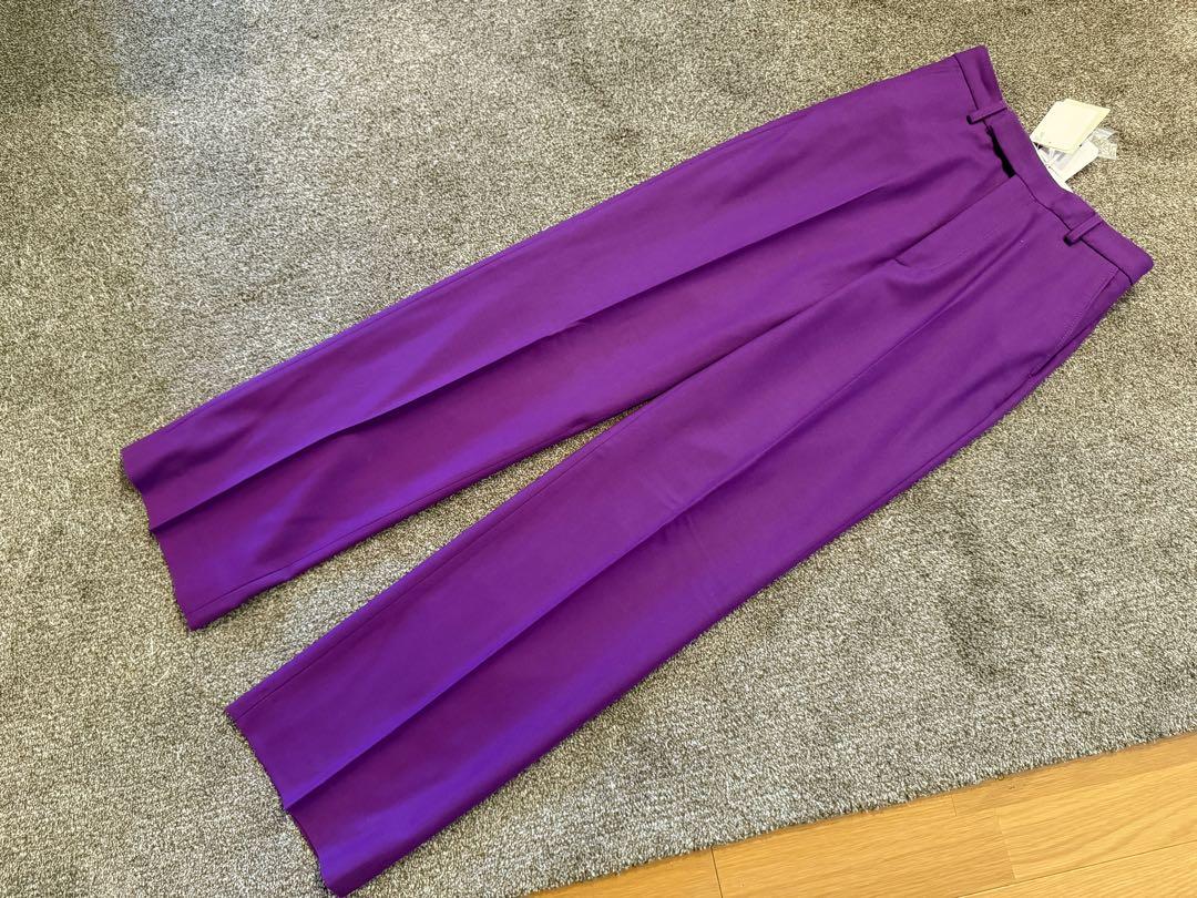 Brand new with tags CellarDoor purple dress pants, size 40.