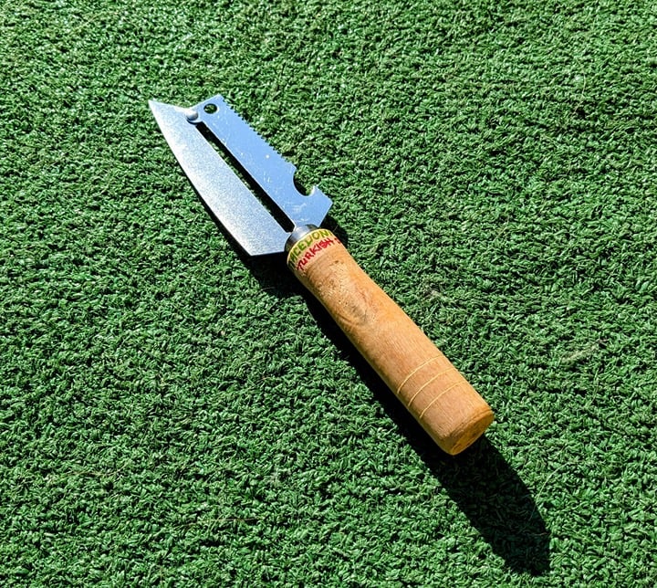 Macedonia Skopje Turkish Multifunctional Stainless Steel/Wood Kitchen Knife New