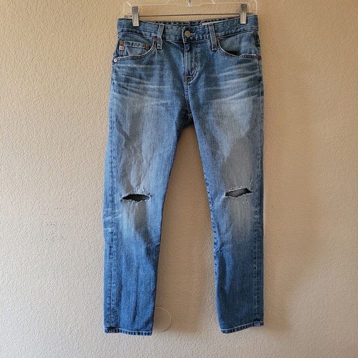 Ag Adriano Goldschmied Womens Ex Boyfriend Slouchy Slim Jean Size 25 Stretchy