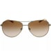 Tory Burch 236385 Womens TY6063 Pilot Sunglasses Gold/Brown Size 59-14-140