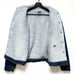 Levi's denim jacket with boar lining made in the USA in the 80s and 90s.
