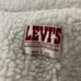 Levi's denim jacket with boar lining made in the USA in the 80s and 90s.