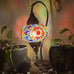 Turkish Moroccan mosaic lamp, colorful table lamp