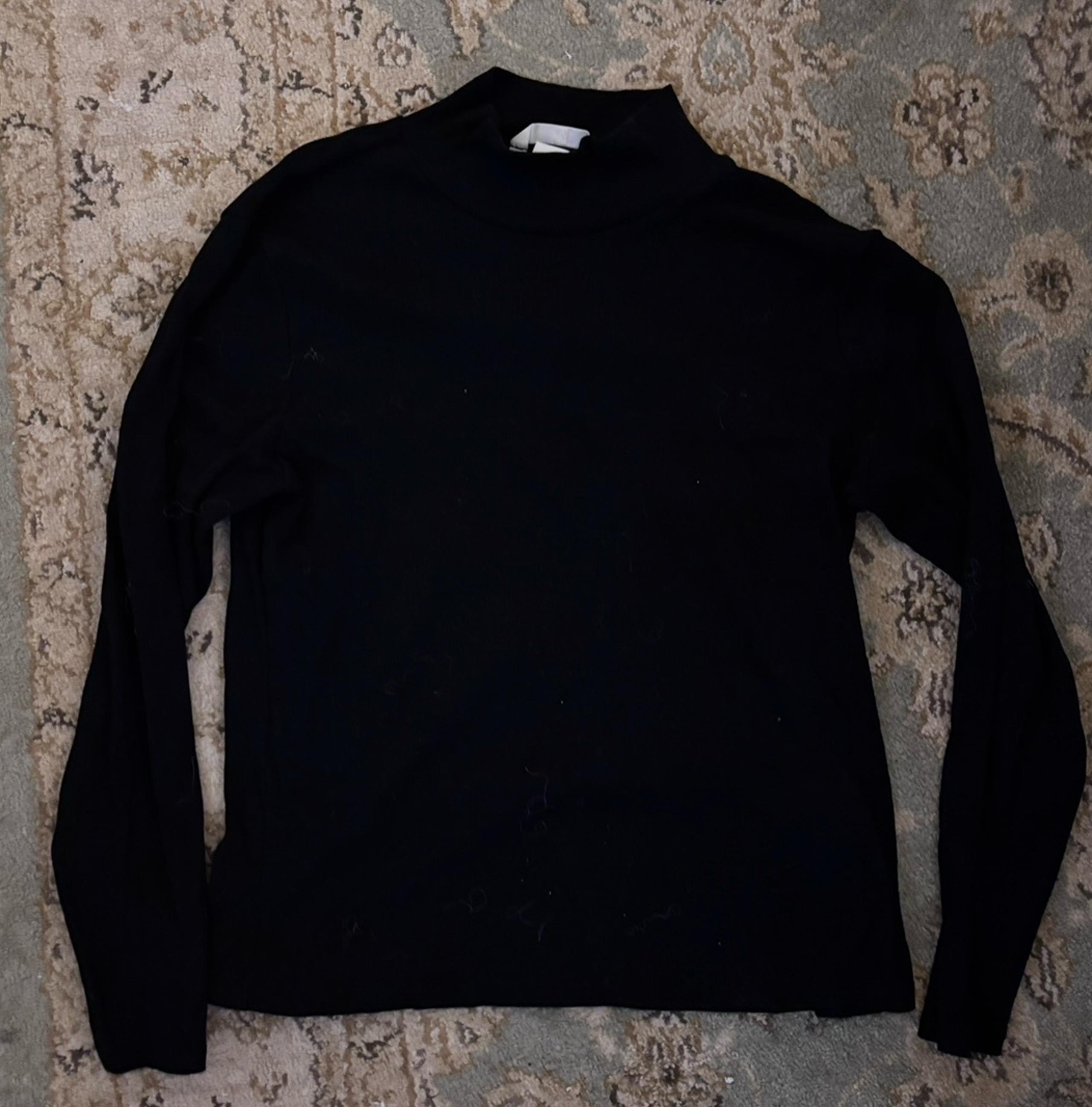H&M Mock Neck Long Sleeve Size XL
