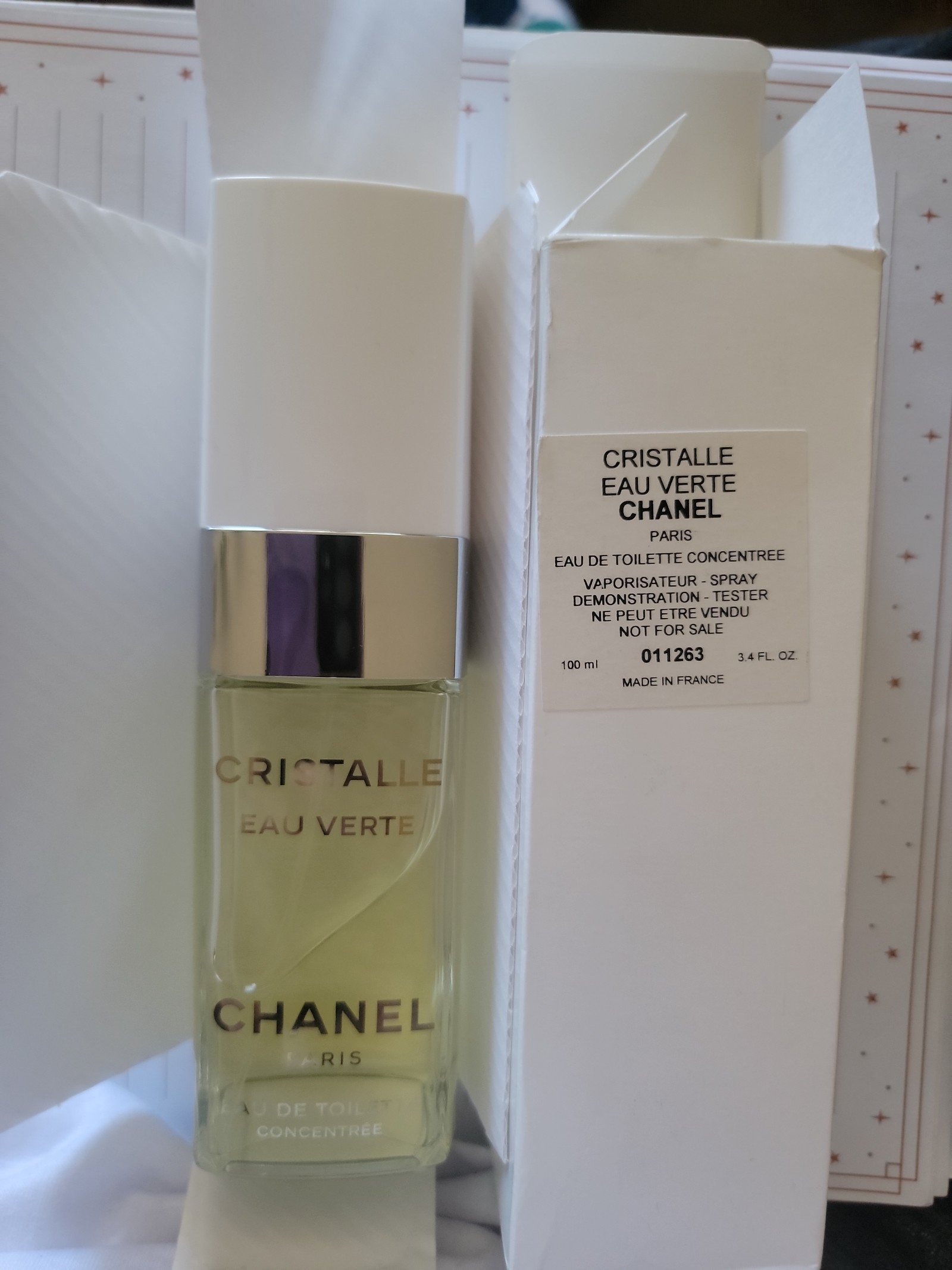 chanel cristalle eau verte