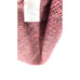 Ottod'ame Fringe Duster Cardigan M Pink Tan Mohair Sweater Boho Western Plaid