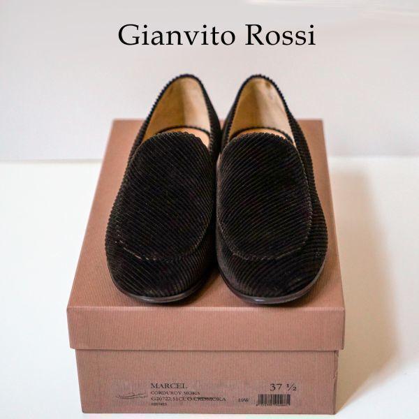 Gianvito Rossi Corduroy Shoes