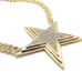 14K GOLD PLATED ICED OUT DIAMOND SIMULATED  ICED OUT CHAIN