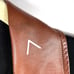 Derek Lam Jayda Mini Dress Black Brown Faux Leather Long Sleeve Sz 40 / 4 US
